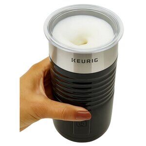 Keurig Hot Milk Frother Replacement K-Latte Coffee Mixer Black Metal